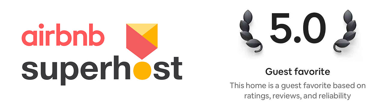 Airbnb superhost logo